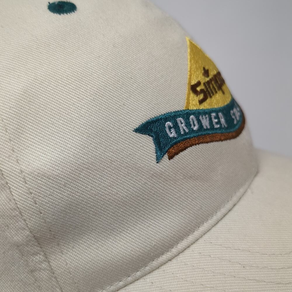 Simplot Grower Solutions Slideback Hat Beige One … - image 6